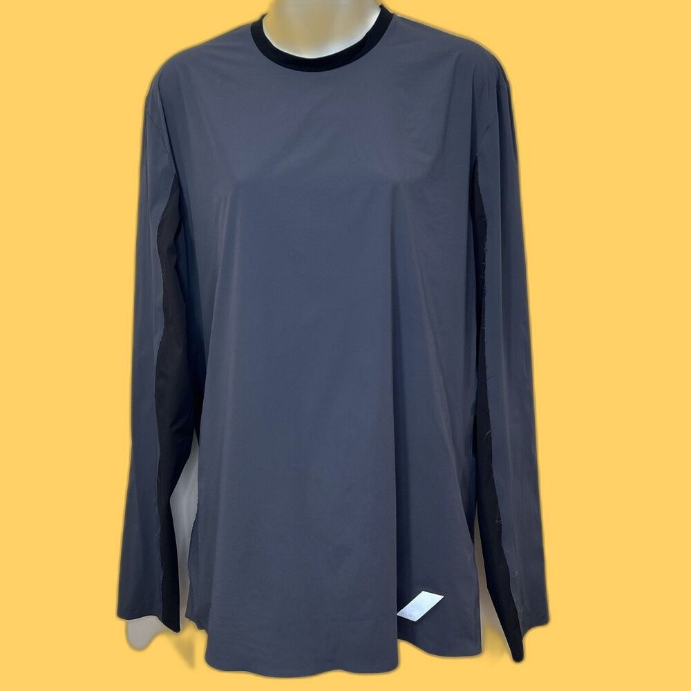 Zara Athleticz Woman Sz Large Workout Althleisure Performance Top Long Sleeved